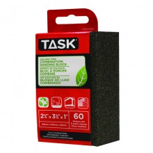 Solvent Free Eco 60 Grit Medium Combination Sanding Block - 1/pack