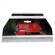 9" (3/16" x 1/8" x 1/8") V-Notch Adhesive Spreader