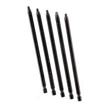 #3 Robertson® 6" Black Two-Piece Screwdriver Bit - Bulk