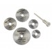 6 PC HSS Circular Saw Blade Cutting Discs Set for Rotary Tool