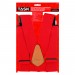 Full Elastic Red Suspenders - 1/pack