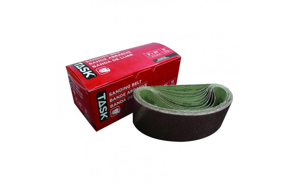 Courroie abrasive, grain 50, 3 x 21 po – en boîte