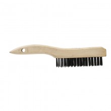 Brosse métallique à poignée à patin, 4 x 16